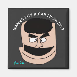 Willst du ein Auto von mir kaufen? Puppenverkauf-P Magnet