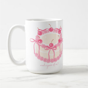Willst du ein Stück von mir? Girly Cake Design S Kaffeetasse