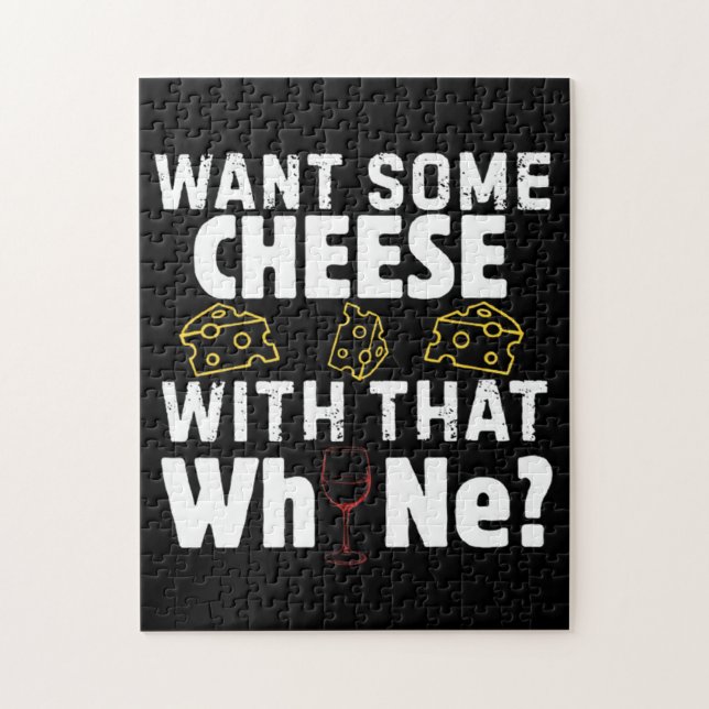 Willst du etwas Käse zu diesem Gejammer? (Vertikal)