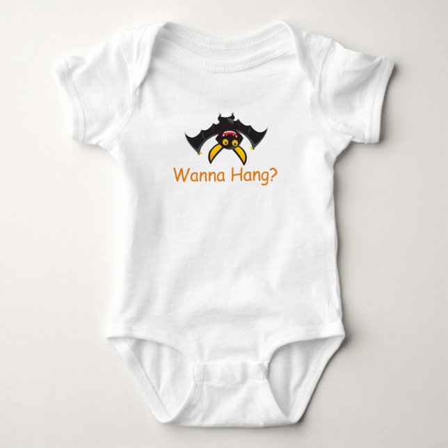 Willst du Hang? Baby Strampler (Vorderseite)