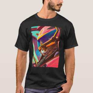 Willst du mit der verrückten Katze mitfahren T-Shirt