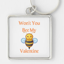 Willst du nicht mein Valentin sein mit einer Biene