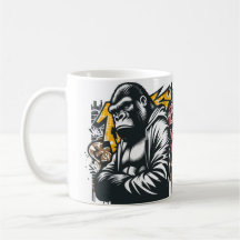 Willy Cool Gorilla Tasse