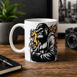 Willy Cool Gorilla Tasse