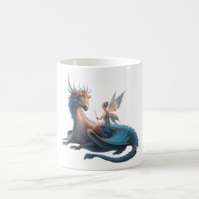 "Willy Fairy and Dragon" Kaffeetasse (Mittel)