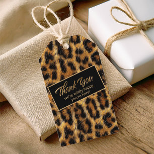 Willy Happy Bachelorette Vielen Dank Leopard ID115 Geschenkanhänger