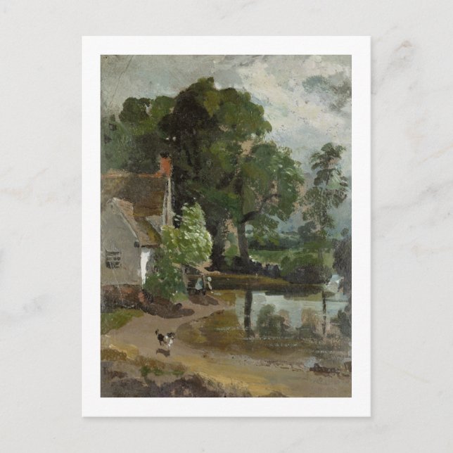 Willy Lott's House, near Flatford Mill, c.1811 (oi Postkarte (Vorderseite)