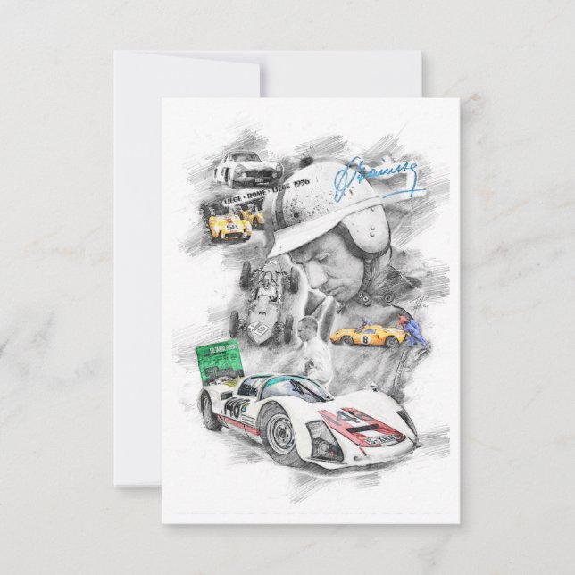 Willy Mairesse Karte (Vorderseite)