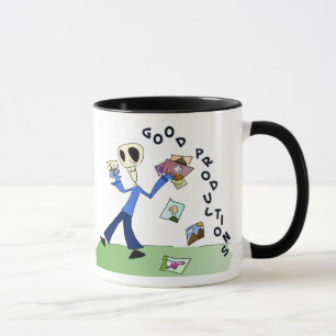 Willy stellt Tasse dar