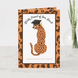 Willy stolz Next Chapter Leopard Abschluss Karte