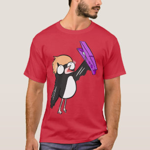 Willy Wagtail mit Peg T-Shirt
