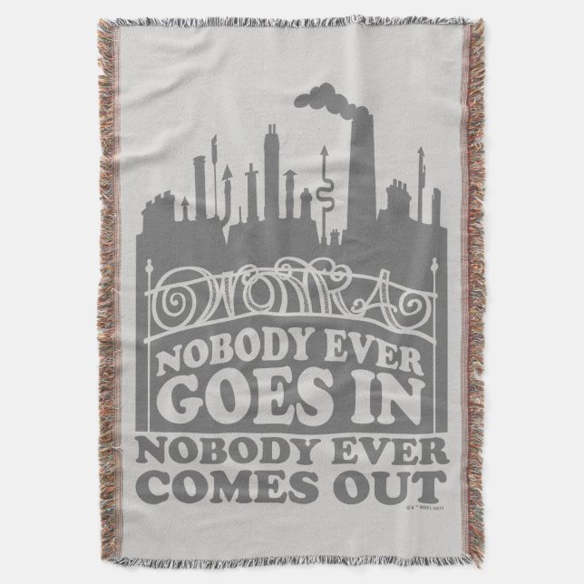 Willy Wonka Factory - Niemand geht je hinein Decke (Vorderseite Vertikal)