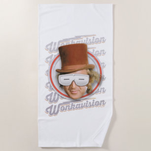Willy Wonka in Wonkavision Goggles Strandtuch