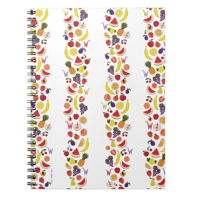 Willy Wonka Lickable Wallpaper Pattern Notizblock (Vorderseite)
