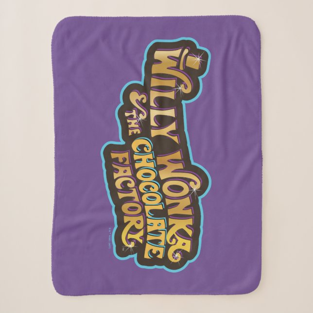 Willy Wonka und das Logo der Schokoladenfabrik Sherpadecke (Vorderseite)