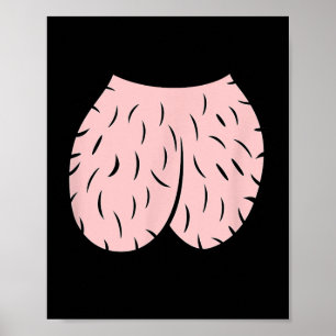 Willyhead Nuts Men Funny Josh Halloween Kostüm Poster