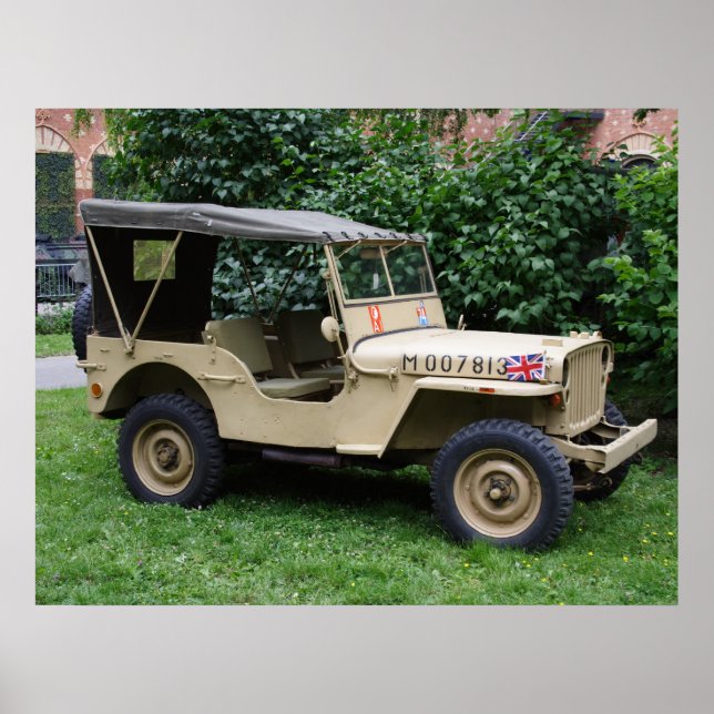 Willys MB Jeep Poster (Vorne)
