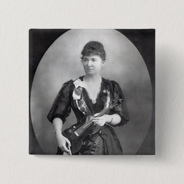 Wilma Norma Neruda, Dame Halle Button (Vorderseite)