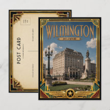 Wilmington Delaware Vintage Art Deco Golden Age
