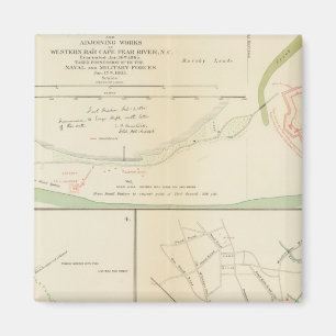 Wilmington, Ft Caswell, Smith Island, Augusta Magnet