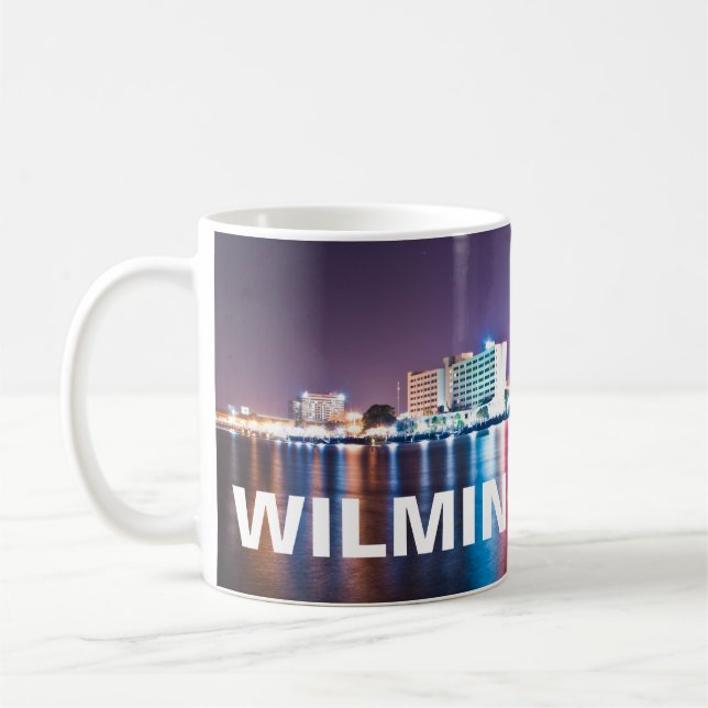 Wilmington NC Kaffeetasse (Links)