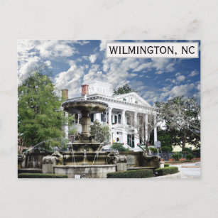 Wilmington North Carolina Bellamy Mansion Travel Postkarte