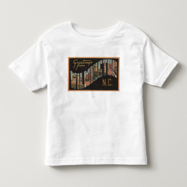 Wilmington, North Carolina - große Kleinkind T-shirt (Vorderseite)