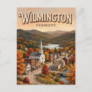 Wilmington Vermont Postkarte