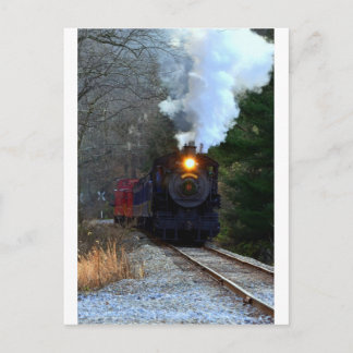 Wilmington-/Western-Eisenbahn Postkarte