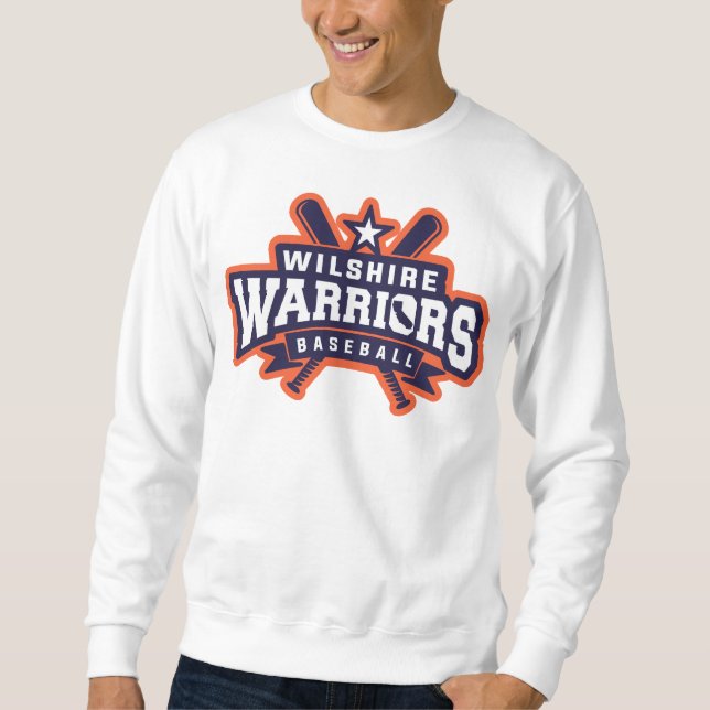 Wilshire Warriors Baseball League Logo Sweatshirt (Vorderseite)