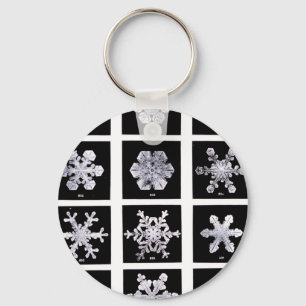 Wilson Bentley Snowflakes Schlüsselanhänger