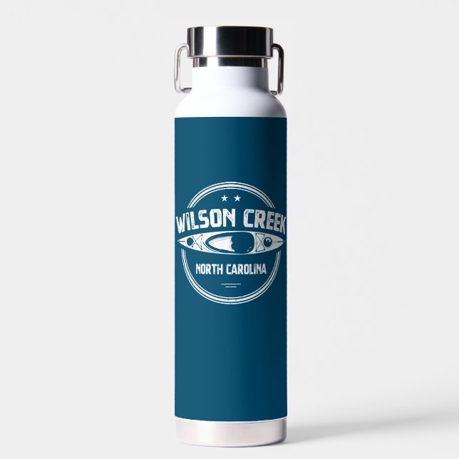 Wilson Creek North Carolina Kayaking Trinkflasche (Vorne)