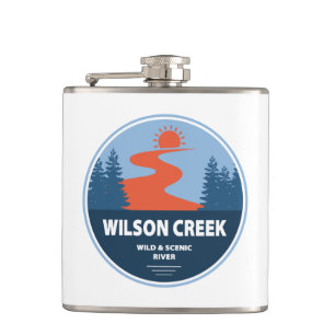 Wilson Creek Wild und Landschaftlicher Fluss North Flachmann
