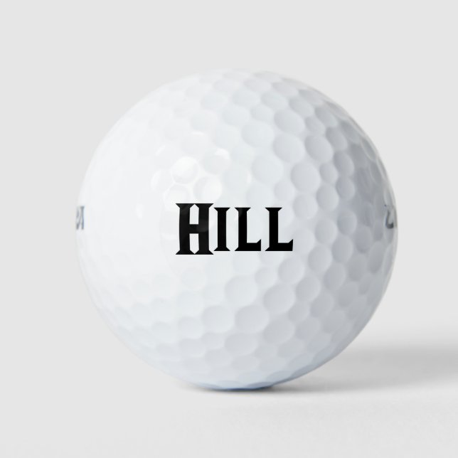 Wilson Distance Golfball-Dreierpackung Golfball (Vorderseite)