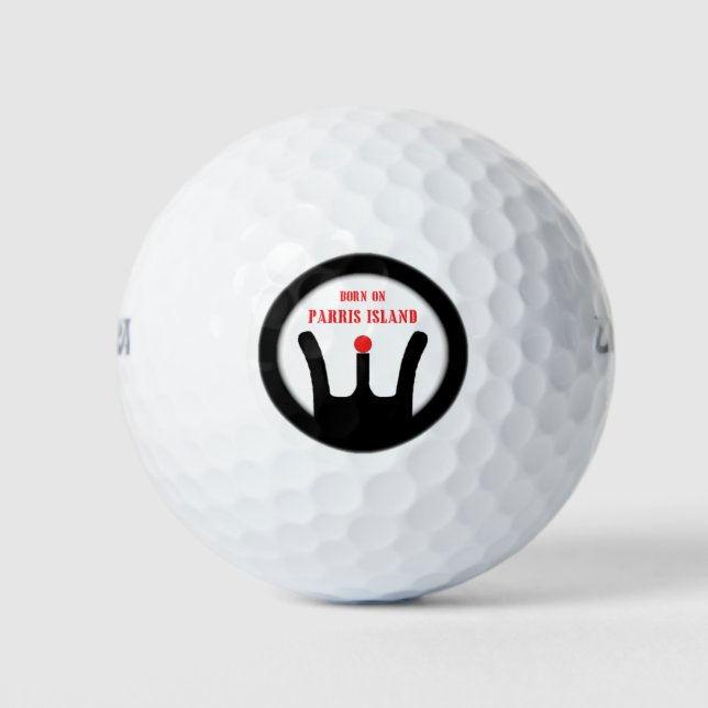 Wilson "Down Range" Ultra 500 Golfbälle (Vorderseite)