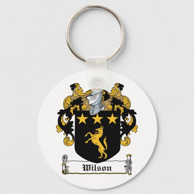 Wilson Familienwappen Schlüsselanhänger (Vorderseite)