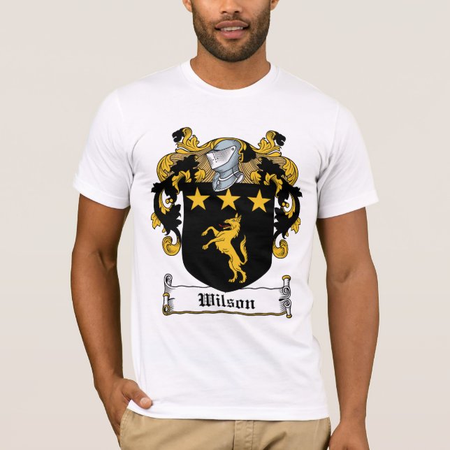 Wilson-Familienwappen T-Shirt (Vorderseite)