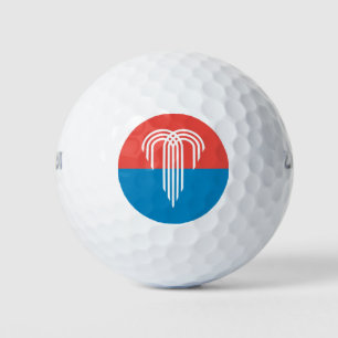 Wilson Golf Ball mit der Flagge von Kansas City