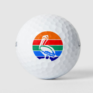 Wilson Golf Ball mit der Flagge von St. Petersburg