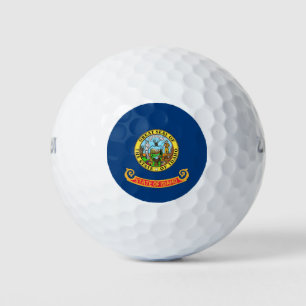 Wilson Golf Ball mit Flagge von Idaho, USA
