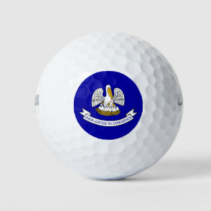 Wilson Golf Ball mit Flagge von Louisiana, USA