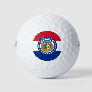 Wilson Golf Ball mit Flagge von Missouri