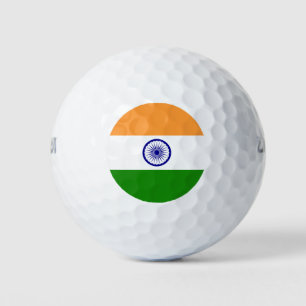 Wilson Golf Ball mit indischer Flagge