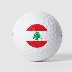 Wilson Golf Ball mit Libanon-Flagge