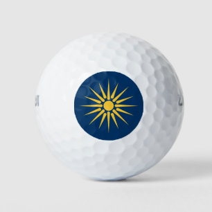 Wilson Golfball mit Flagge von Makedonien, Grieche