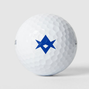Wilson Golfball mit Flagge von Toyota City