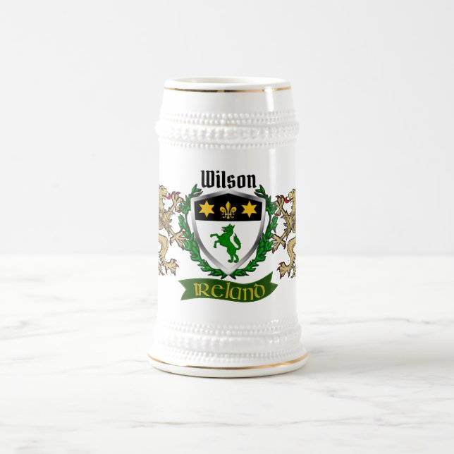 Wilson Irish Shield Bierglas (Mittel)