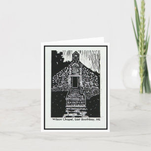 Wilson-Kapelle Notecard Karte