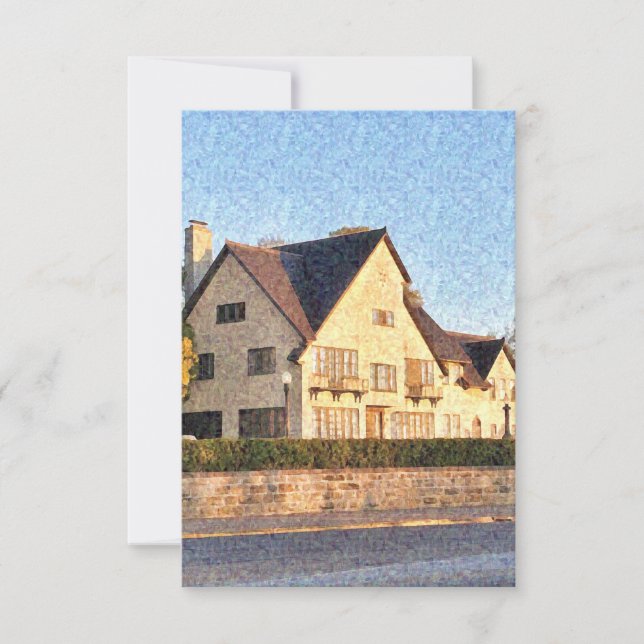 Wilson Place Dankeskarte (Vorderseite)