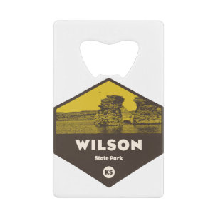 Wilson Staat Park Kansas Geldbeutel Flaschenöffner